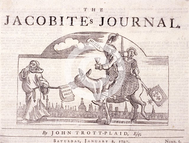 'The Jacobite's journal', 1774. Artist: William Hogarth