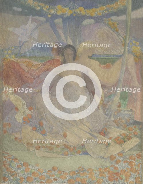 Allegorical Scene, 1920-1940. Creator: Emile Vloors.