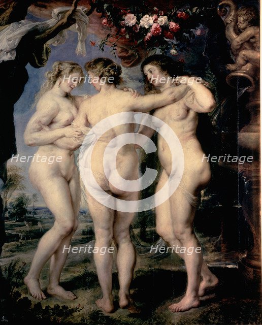  'The Three Graces', work of Peter Paul Rubens.
