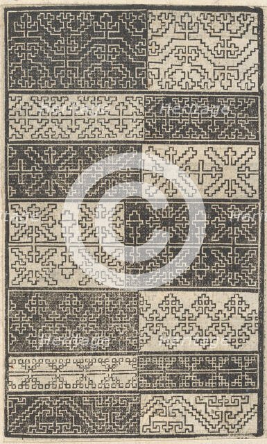 Esemplario di lavori, page 10 (recto), August 1529., August 1529. Creator: Nicolò Zoppino.