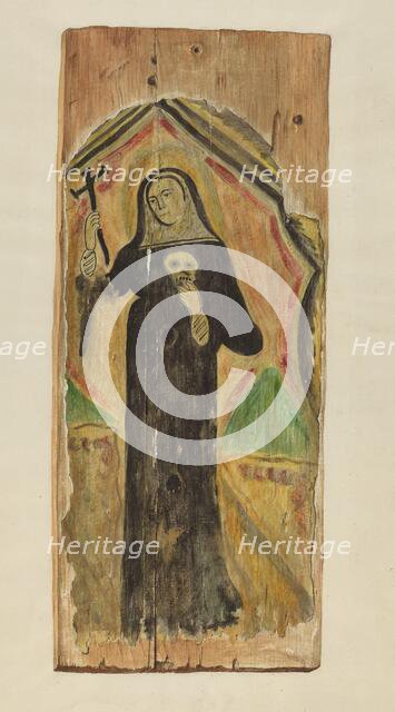 Santo (Santa Rita), c. 1939. Creator: Carl O'Bergh.