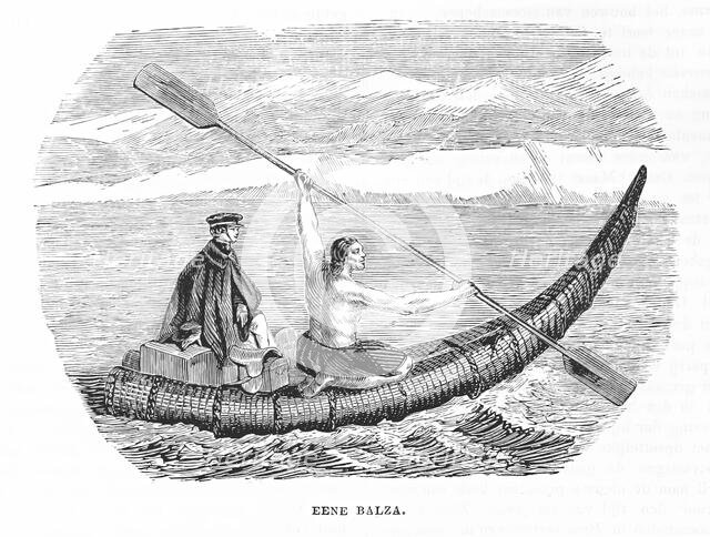A balsa, 1839.  Creator: Unknown.