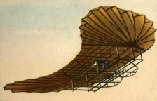 Etrich's 'Zanonia' glider, 1906. (1932). Creator: Unknown.