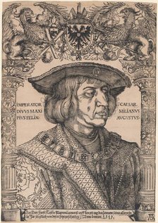 Emperor Maximilian I, 1519. Creator: Hans Weiditz.