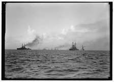 Unidentified ship, between 1914 and 1918. Creator: Harris & Ewing.