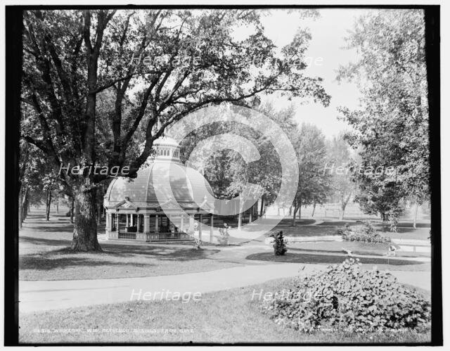 Waukesha, Wis., Bethesda Springs from gate, c1898. Creator: Unknown.