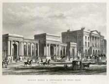 Apsley House, Hyde Park Corner, London, 1850. Artist: Thomas Hosmer Shepherd.