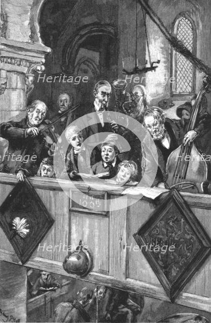 ''Church Choirs - The Old Style', 1891. Creator: Sydney Prior Hall.