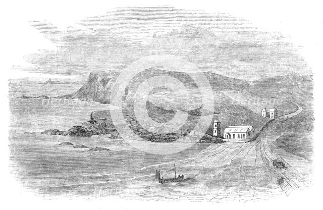 Gunwalloe Church, Cornwall, 1870. Creator: Unknown.