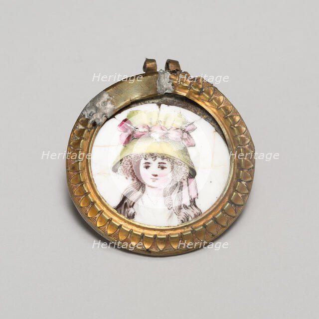 Cloak Pin (Knob or Tieback), England, 1810/30. Creator: Unknown.