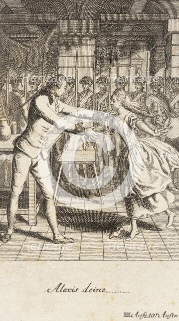 Plate 9 from The Deserter by Sedaine, 1775. Creator: Daniel Berger.