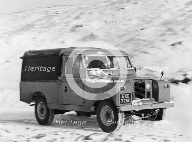 1965 Land Rover 109 series 2. Creator: Unknown.