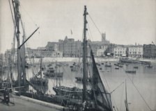 'Margate - The Harbour and the Jetty', 1895. Artist: Unknown.