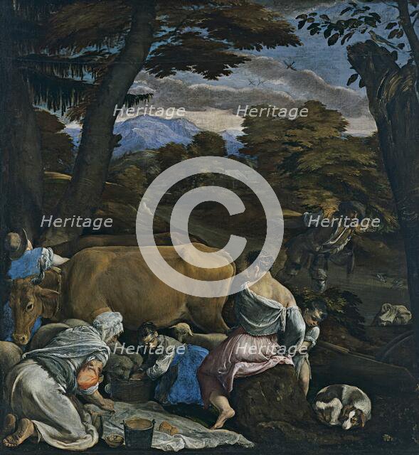 The Parable of the Sower, 1560. Creator: Jacopo Bassano il vecchio.