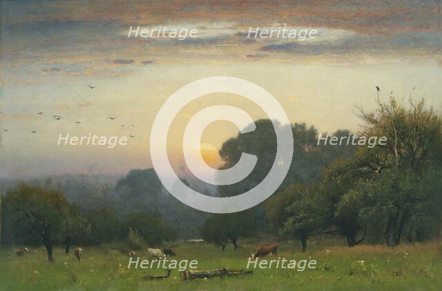 Morning, 1878. Creator: George Inness.