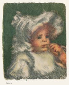 'The Child with the Biscuit', c.1898-1899, (1946). Artist: Pierre-Auguste Renoir.