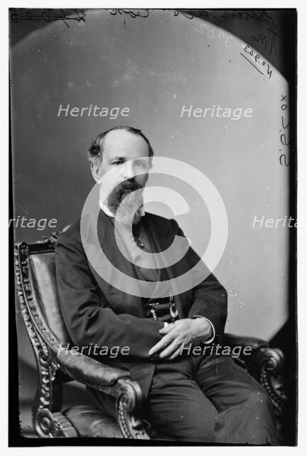 Samuel S. Cox of New York and Ohio, between 1865 and 1880. Creator: Unknown.