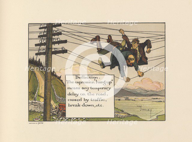 Motoritis, or other interpretations of the Motor Act. Definition, 1906. Artist: Unknown