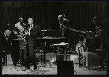 The Ted Heath Orchestra in concert, London, 1985.  Artist: Denis Williams