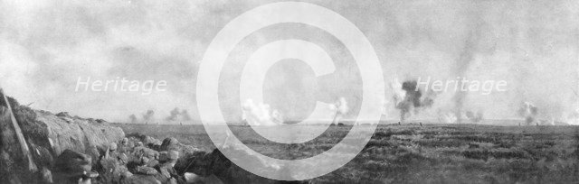 The front line around the Aisne, France, World War I, 1914, (1926). Artist: Unknown