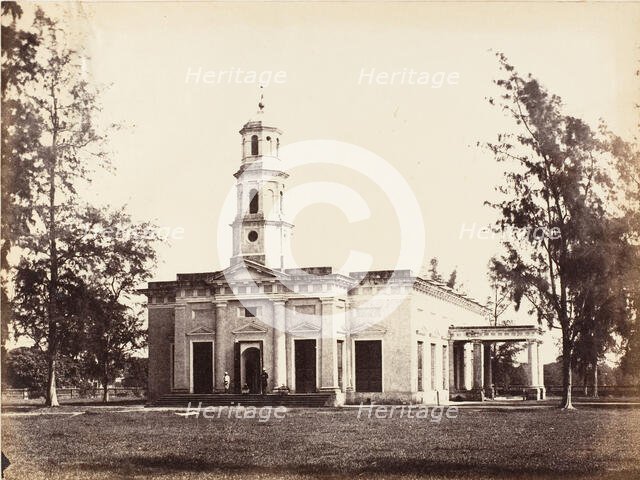 Dum Dum Church, 1850s. Creator: Captain R. B. Hill.