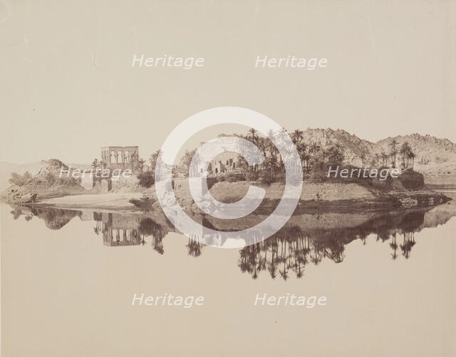 Island of Philae, 19th century. Creator: Anon.