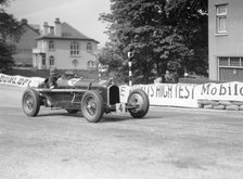 The Hon Brian Lewis in an Alfa Romeo Tipo B P3, Isle of Man, 1934. Artist: Unknown