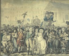 A detail from 'Westminster Election of 1788'. Artist: Robert Dighton