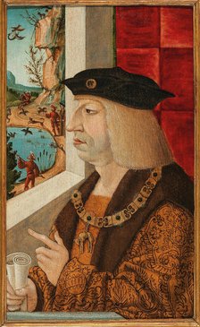 Portrait of Emperor Maximilian I (1459-1519), 16th century. Creator: Anonymous.