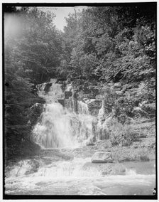 Buttermilk Falls, Kaaterskill Clove, Catskill Mountains, N.Y., (1902?). Creator: Unknown.