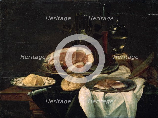 'Still life', 1650.  Artist: Unknown Old Master Artist: Unknown