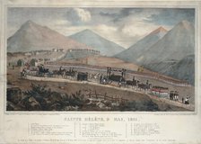 Saint Helena, 9th May 1821, 1839. Artist: Anonymous  