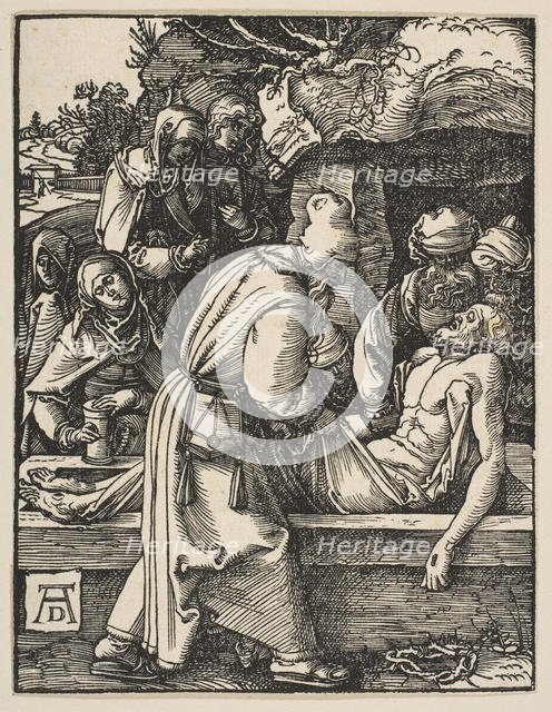 The Deposition, from The Small Passion, ca. 1509. Creator: Albrecht Durer.