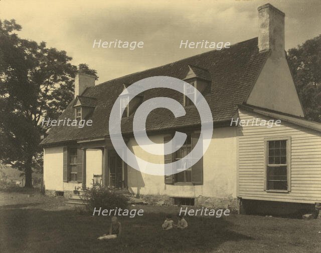 Falls cottage gen. exterior, between 1925 and 1929. Creator: Frances Benjamin Johnston.