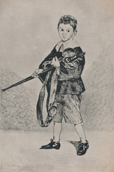 'The Boy with the Sword', 1862, (1946). Artist: Edouard Manet.