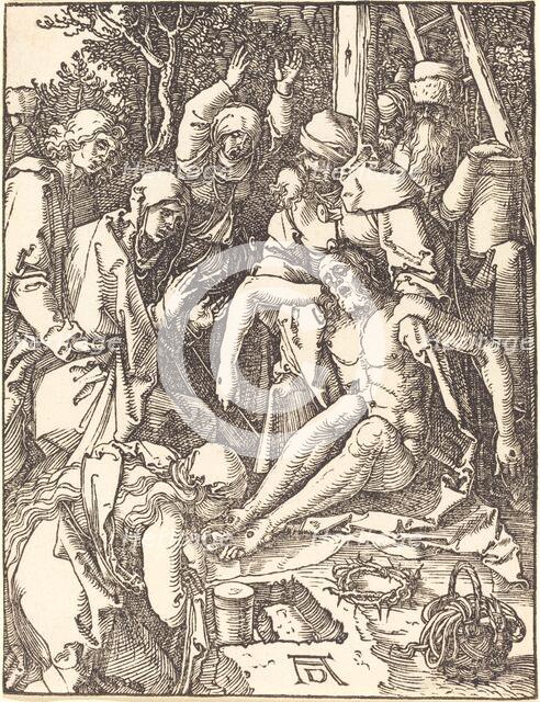 The Lamentation, probably c. 1509/1510. Creator: Albrecht Durer.