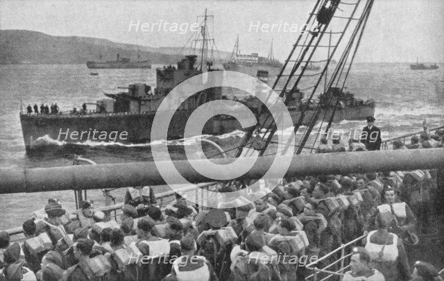 'British Troops Land in Norway', 1940, (1940). Artist: Unknown.