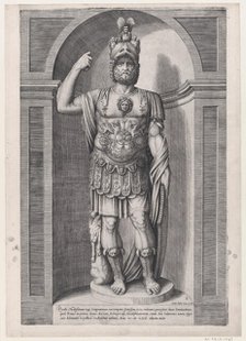 Speculum Romanae Magnificentiae: King Pyrrhus, 1562., 1562. Creator: Jacob Bos.
