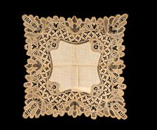 Handkerchief, American, second quarter 19th century. Creator: Unknown.