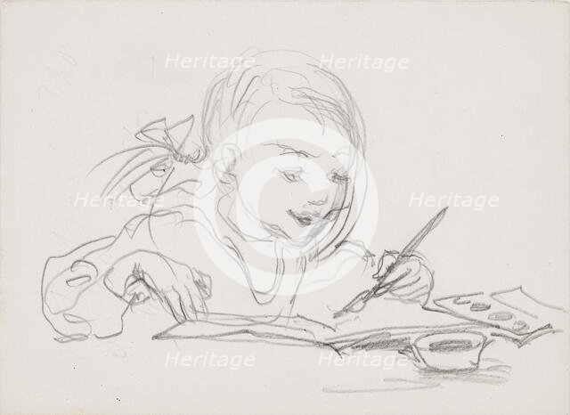 Antti Painting, 1903-1904. Creator: Venny Soldan-Brofeldt.