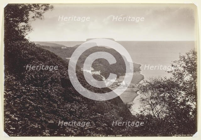 Clovelly from the Hobby, 1860/94. Creator: Francis Bedford.