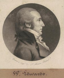 William Edwards, 1802. Creator: Charles Balthazar Julien Févret de Saint-Mémin.