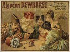 Dewhurst Sewing Thread, 1890. Creator: Anonymous.