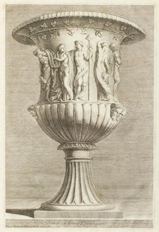 The Borghese vase, (1680?).  Creator: Georges Tournier.