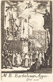 The Martyrdom of Saint Bartholomew, c. 1634/1635. Creator: Jacques Callot.