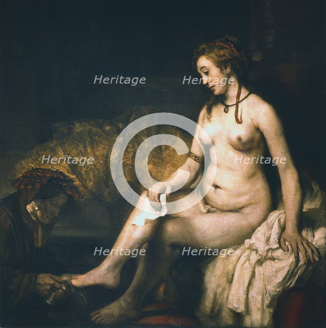 'Bathsheba at her Bath', 1654. Creator: Rembrandt Harmensz van Rijn.