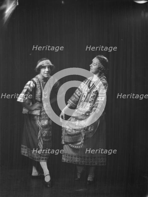 Caracceole, Princess, and Mlle. Artska, 1924 May 9. Creator: Arnold Genthe.