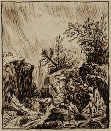 Landscape, c1827. Creator: Thomas Cole.