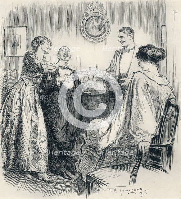 'July 1915 - Stage Six', c1920. Artist: Frederick Henry Townsend.