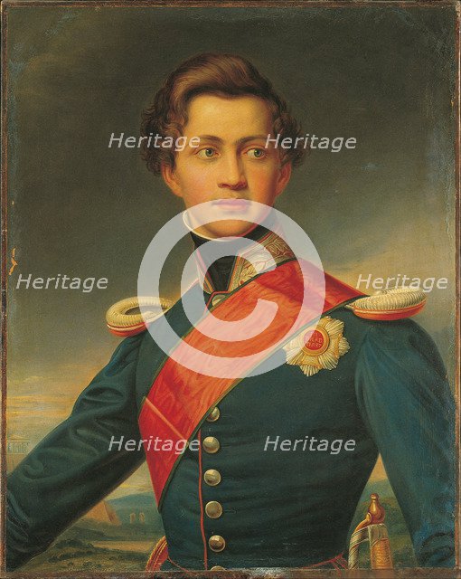 Portrait of Otto, King of Greece, 1832. Artist: Stieler, Joseph Karl (1781-1858)